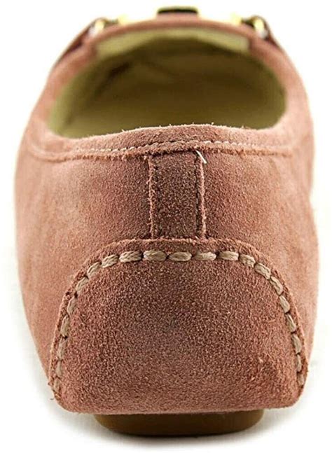 michael michael kors fulton moc flats dusty rose suede|Fulton Studded Moccasin .